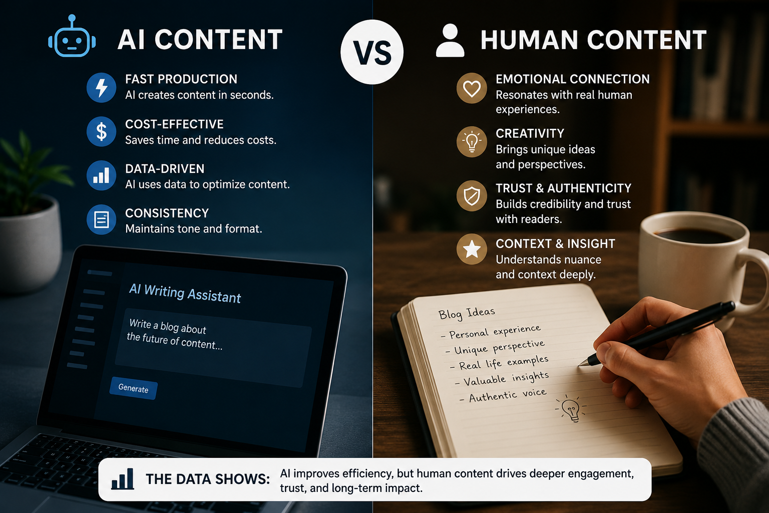 the best digital marketer in calicut ai and human content